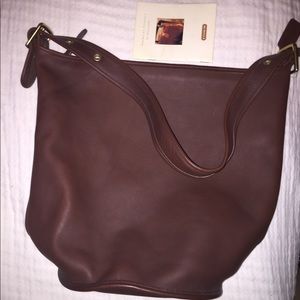 VINTAGE COACH BAG w/ BOOKLET